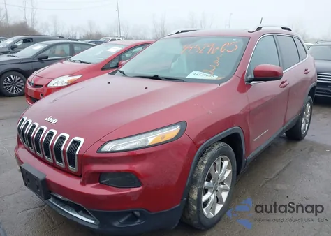 2014 Jeep Cherokee Limited из США, поврежденный, VIN 1C4PJLDS5EW297229